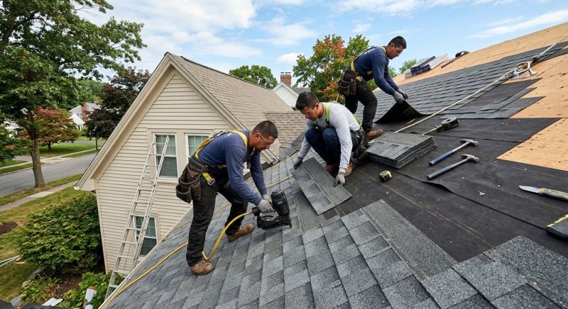 Asphalt Shingles Installation detail