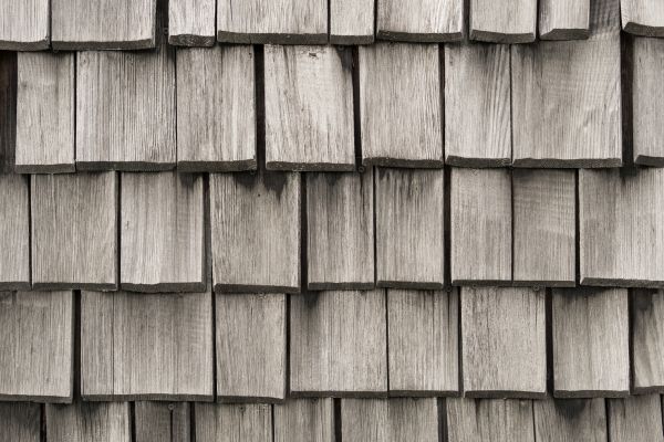 Wooden Roof Shingle Install